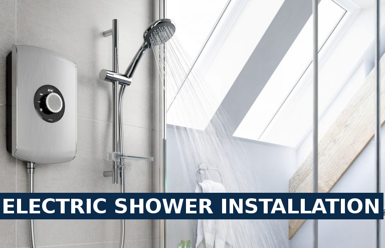 Electric shower installation Clapham